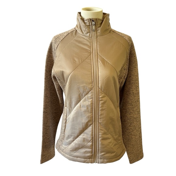 DAILY SPORTS FUDGE FLEECE JACKET NWT S MINI MICRO FRONT GOLF ATHLETIC ATHLEISURE - Picture 2 of 12